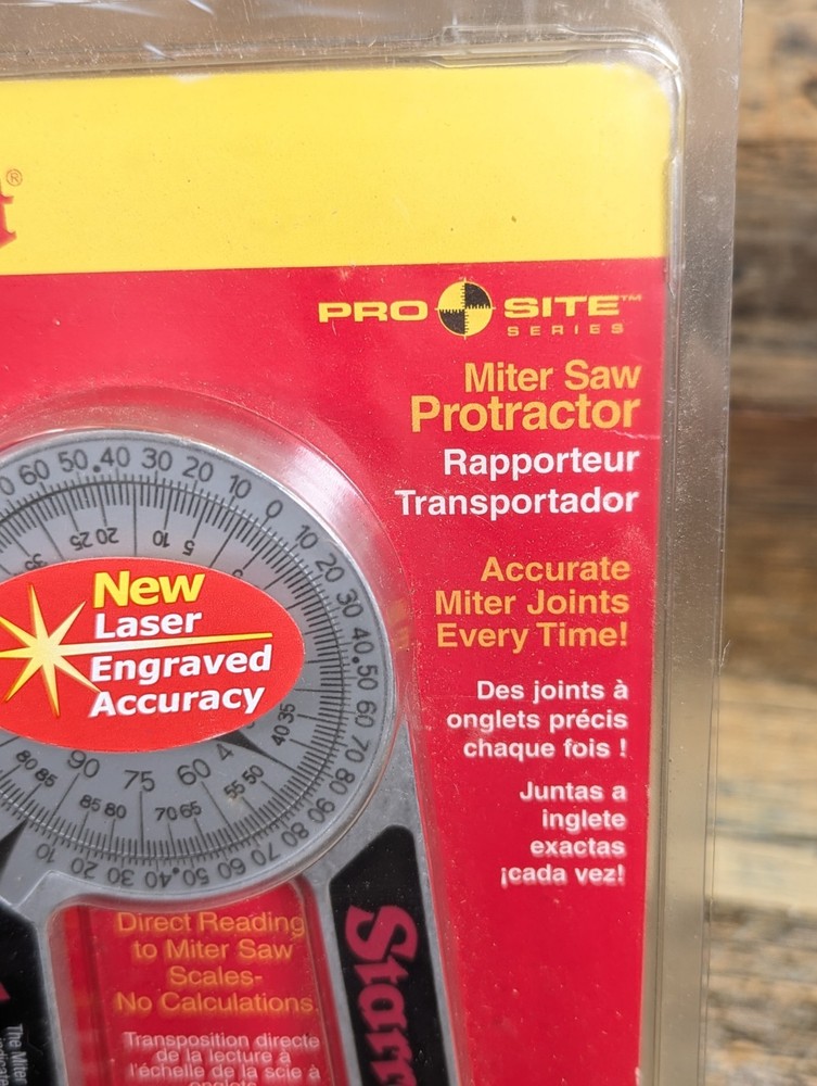 Starrett 505A-7 Miter Protractor 7"