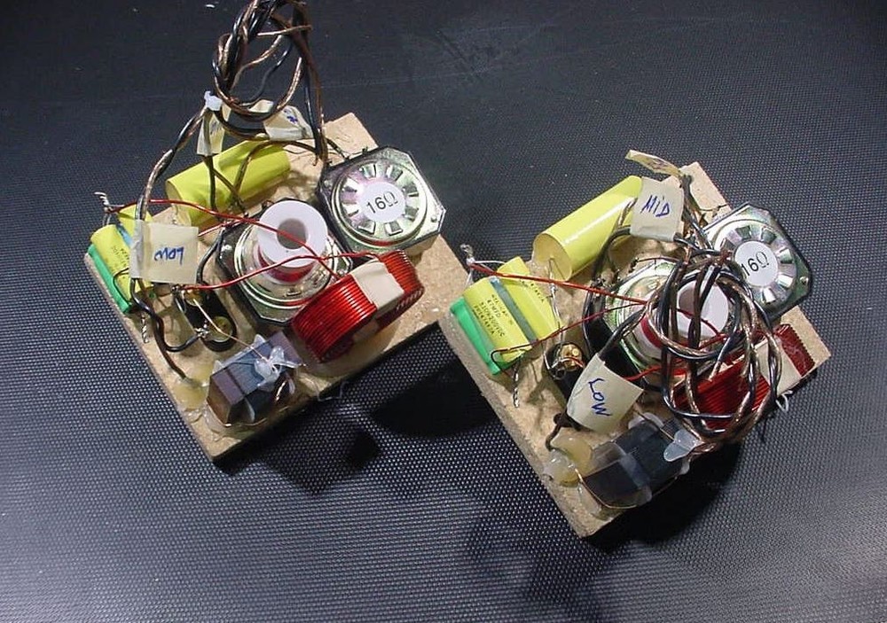 GNP 220 SPEAKER 3-WAYS CROSSOVER NETWORK ASSEMBLY PAIR