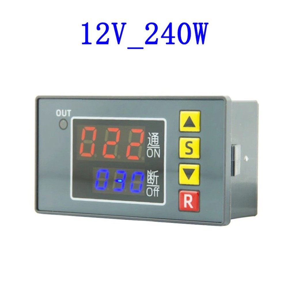 T3231 Digital Time Delay Relay, Multifunction LED Display, Cyclisc8045