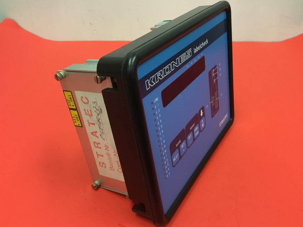 Krones - "Labelcheck" - made by Stratec, Gmbh - Type 4590