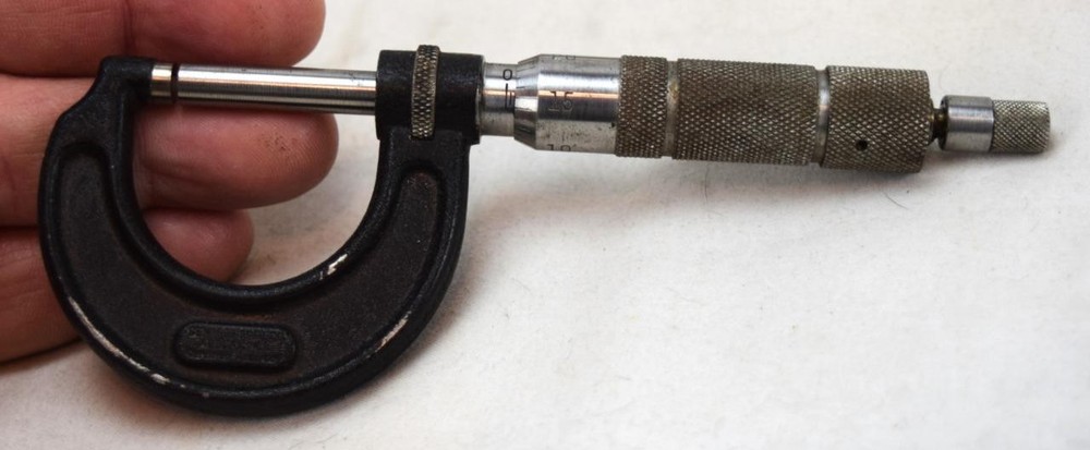 Central Tool 1" Micrometer Ratchet Stop Lock Nut w/Box