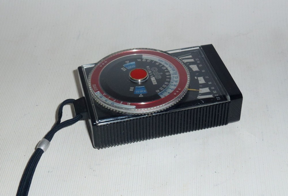 Weimarlux cds VEB Selenium photography light meter with leather case/battery