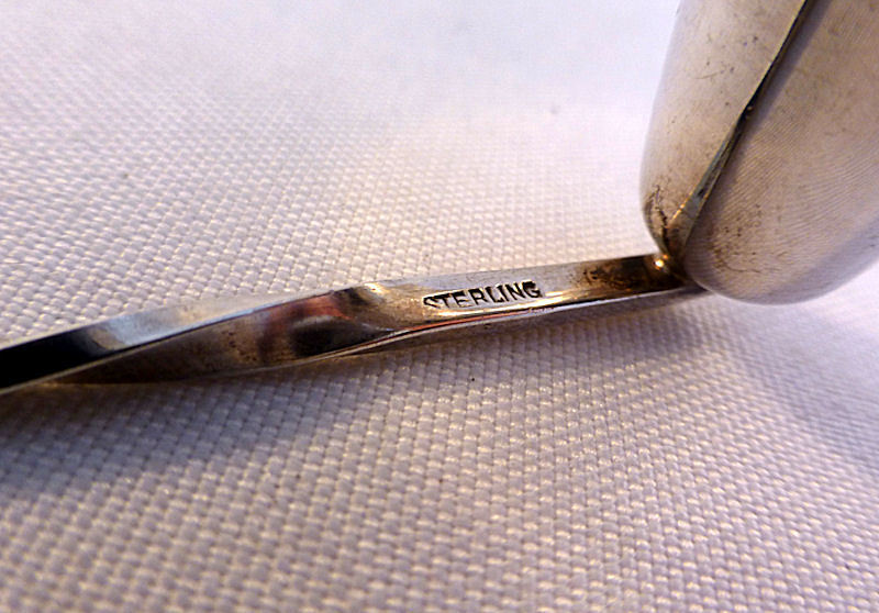 All Sterling Twist Handle Candle Snuffer
