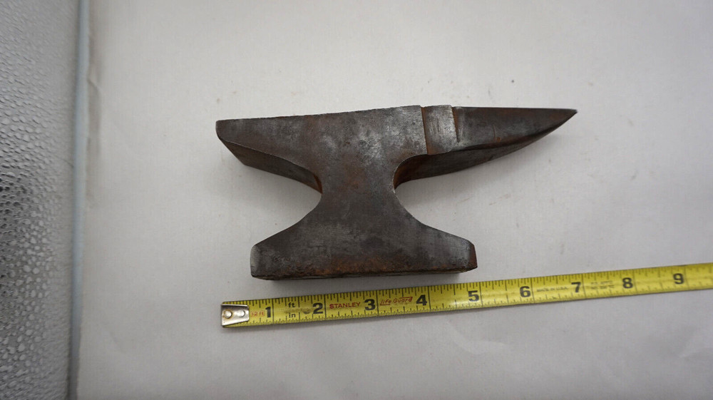 SOLID IRON 7" / 4 Lb MINIATURE ANVIL BLACKSMITH JEWELER WATCHMAKER