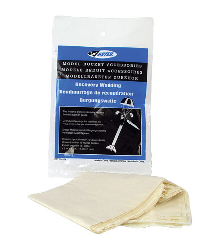 Estes Flying Model Rocket Accessory Recovery Wadding EST 2274