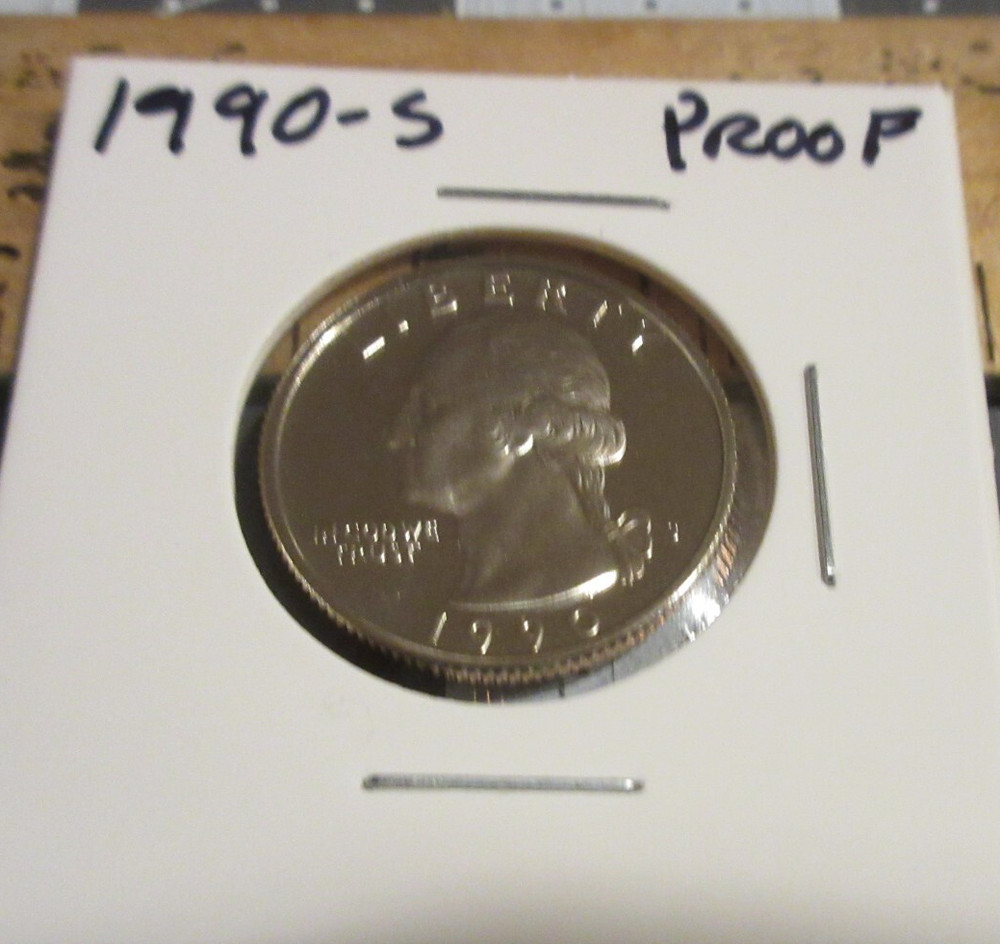 1990 S Washington Proof Quarter