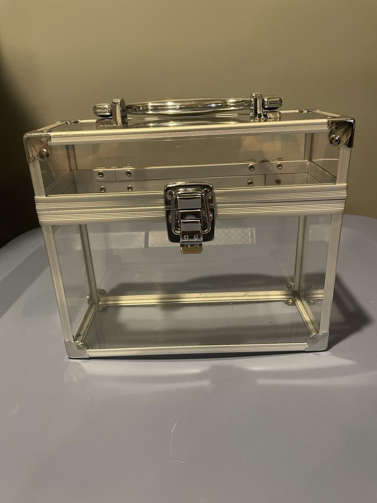 Clear Acrylic Storage Case. 7”x 6” X3”