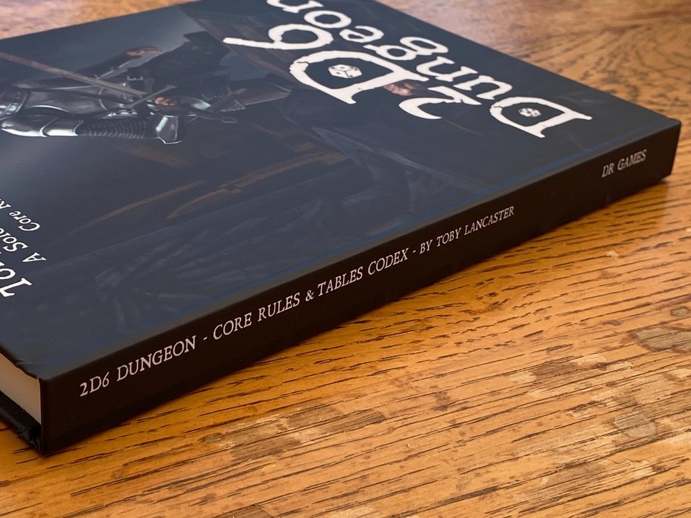 2D6 Dungeon Hardback Edition | DR Games Seconds (#9)