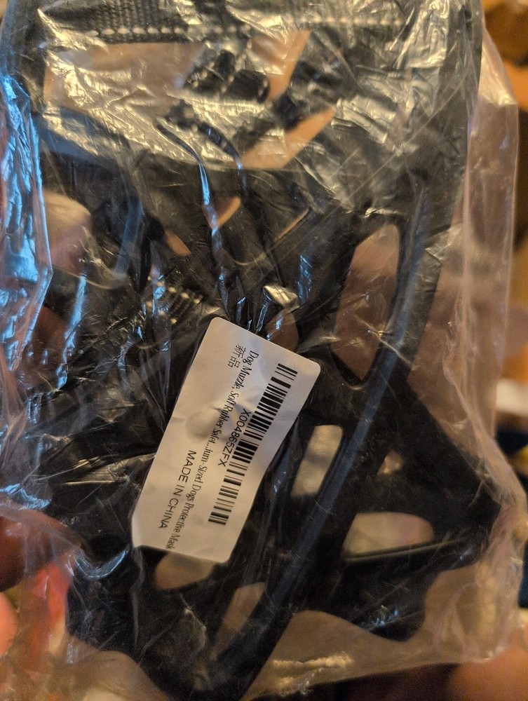 Soft Rubber Dog Muzzle for Medium-Sized Dogs