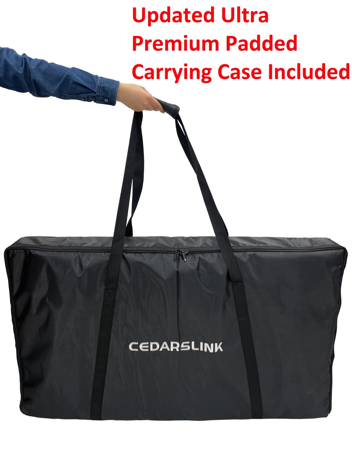 Mega 73" Wide DJ Event Facade White/Black Scrim Booth Two Top Corner Table Tops