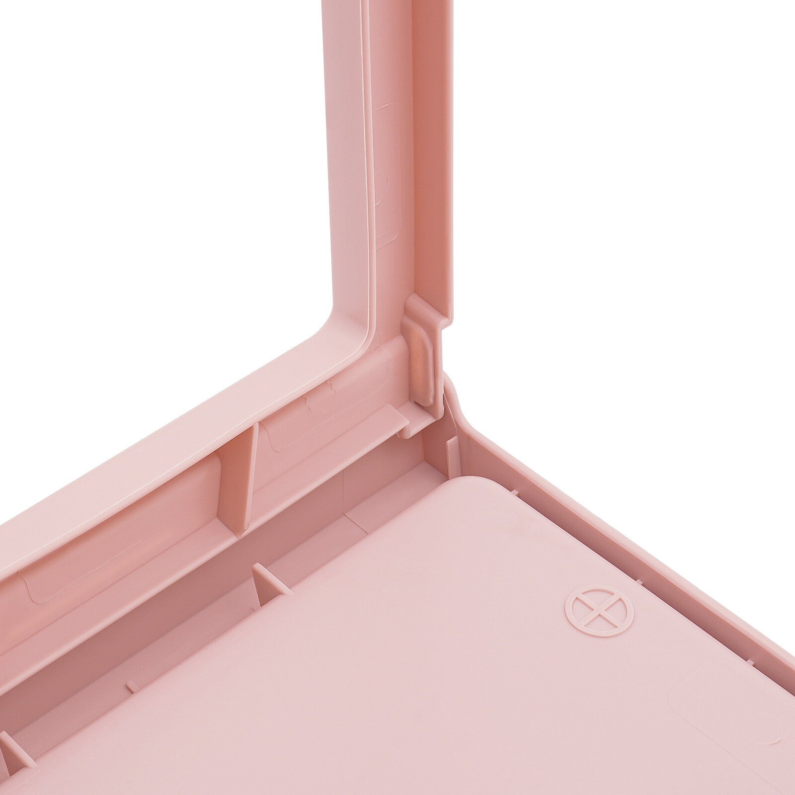 6pcs Foldable Lap Desks Tray Folding Table Set For Laptop Desk Food Tray Pink