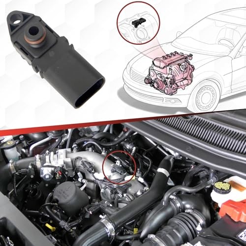 4984575 Crankcase Pressure Sensor Compatible with Cummins Engine Desg. ISB 6.7