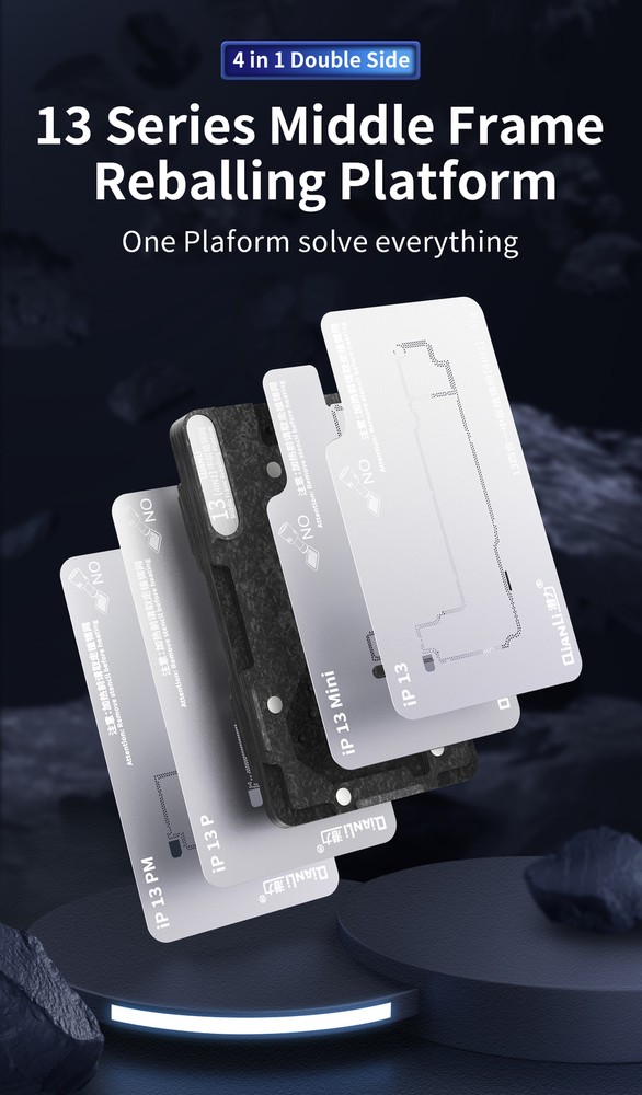 4in1 Middle Frame Reballing Platform Without Cover Compatible With iPhone 13