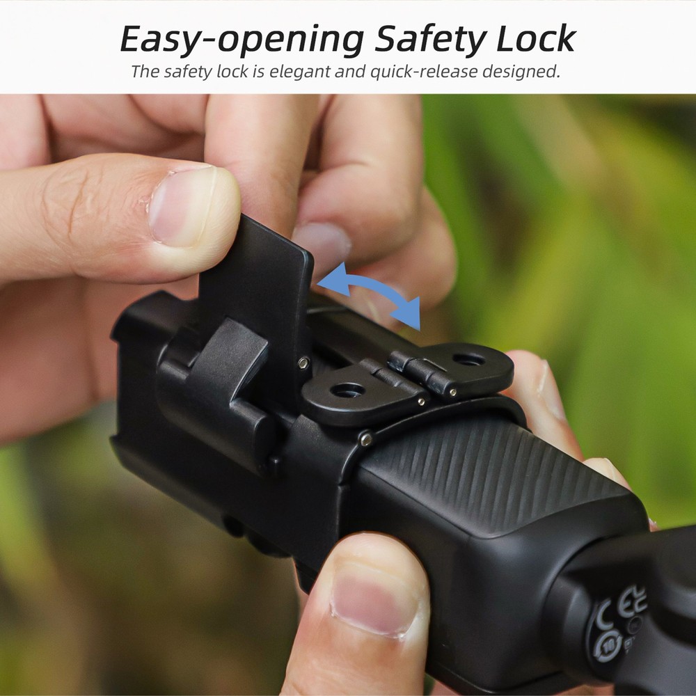 Foldable Upper & Lower Dual Adapter Mount Accessories For DJI Osmo Pocket 3