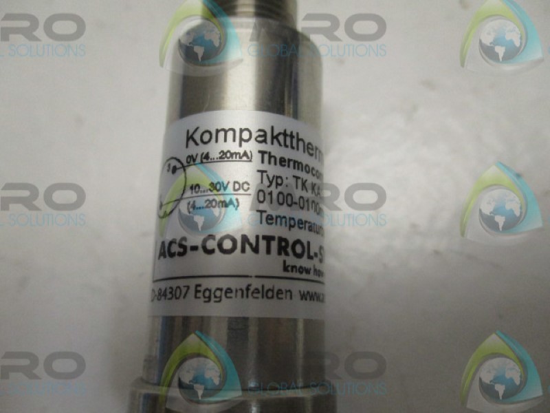 ACS CONTROLS SYSTEM TKKA1KBCSEFEC-0100-0100M THERMOMETER NSNP