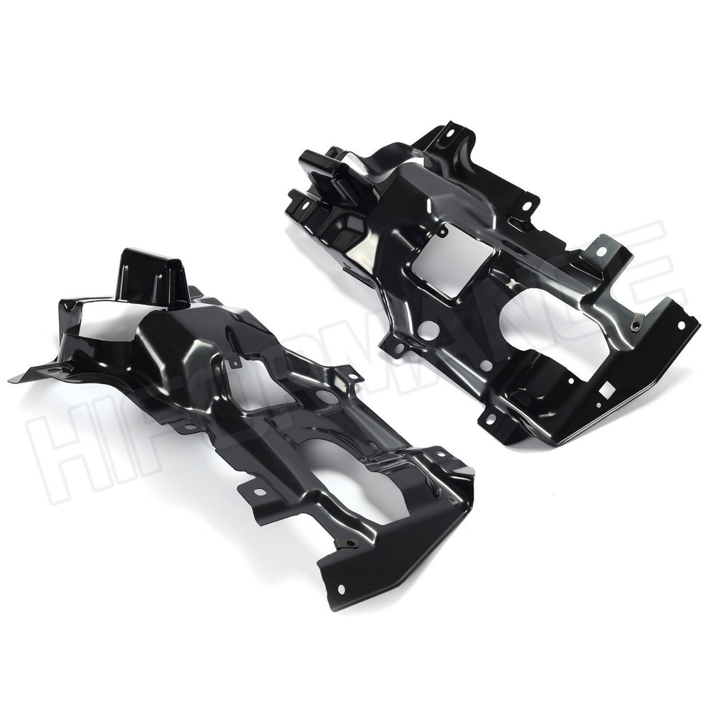 Pair Bumper Support Brackets For 2016 2017 2018 16 17 18 Sierra 1500 Front