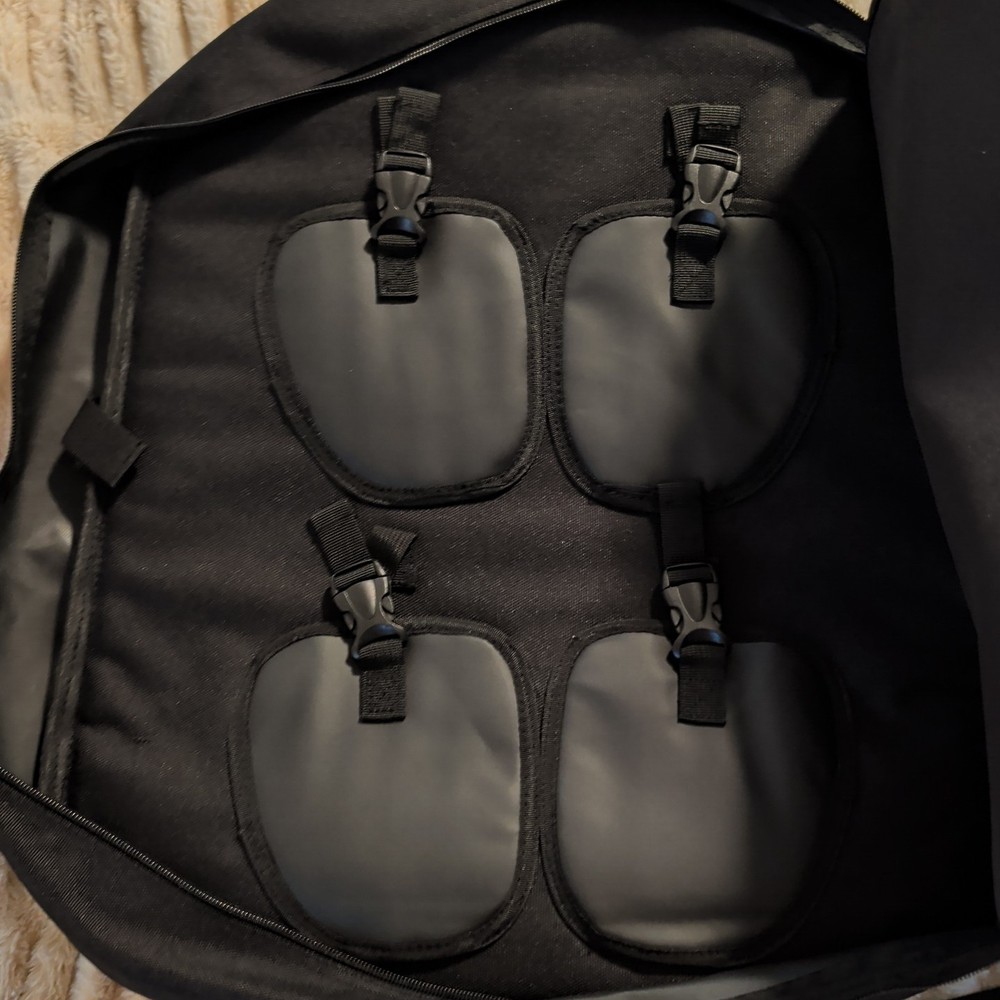 Hackett Equipment Backpack Big Bertha Four Pistol Range Backpack Black