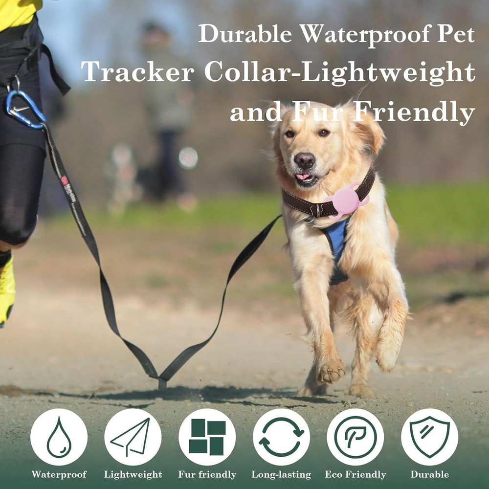 Smart Dog Tracker, Pet Location Tracker, MFi Certificated Tracking Device, Water