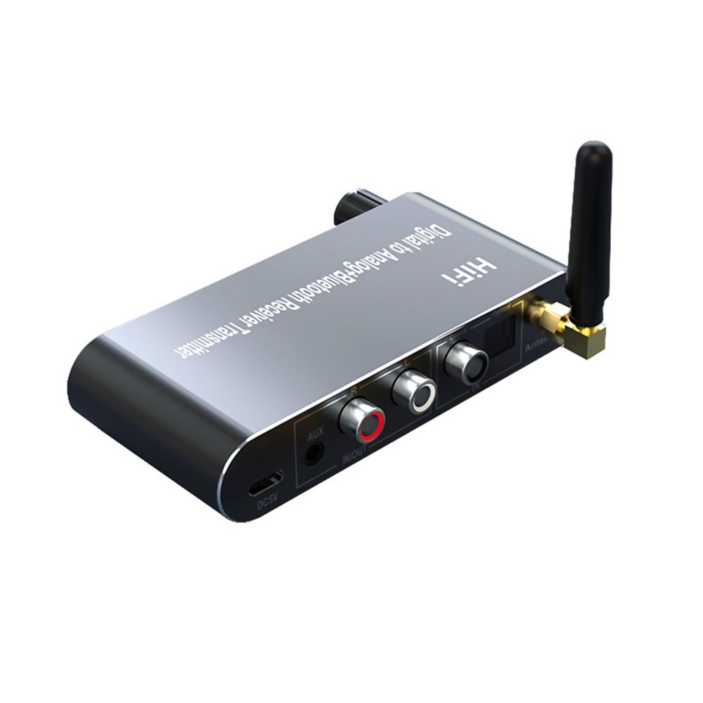 Type-C Bluetooth 5.1 Digital to Analog RCA Audio Adapter Receiver Transmitter j