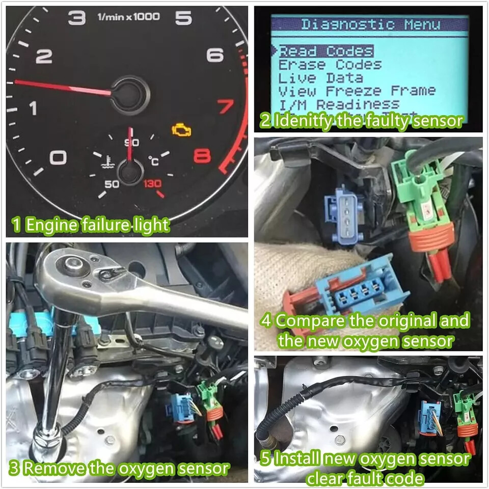 2X Oxygen Sensor Upstream and Downstream O2 Sensor Replacement for Toyota Camry