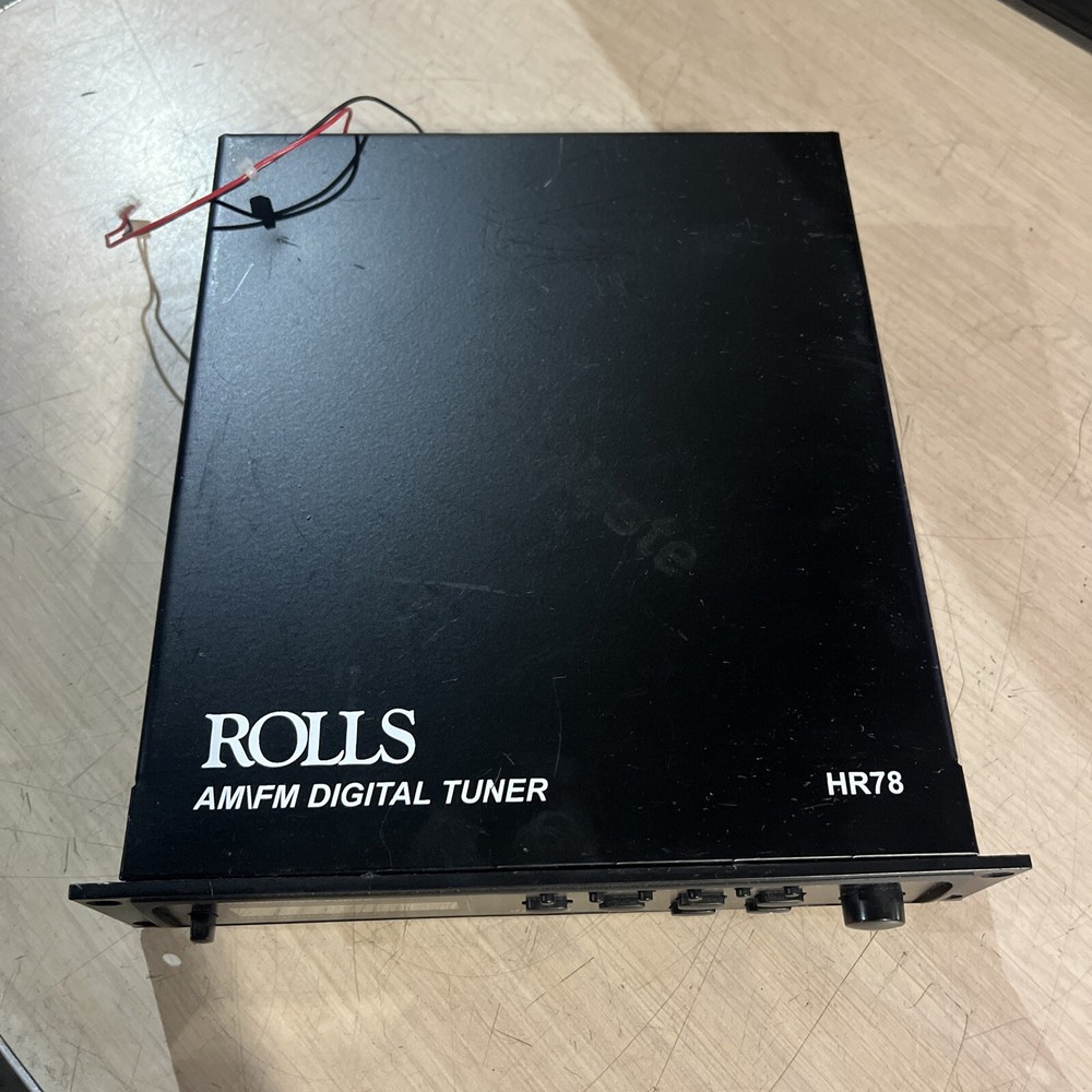 ROLLS AM/FM DIGITAL TUNER HR78