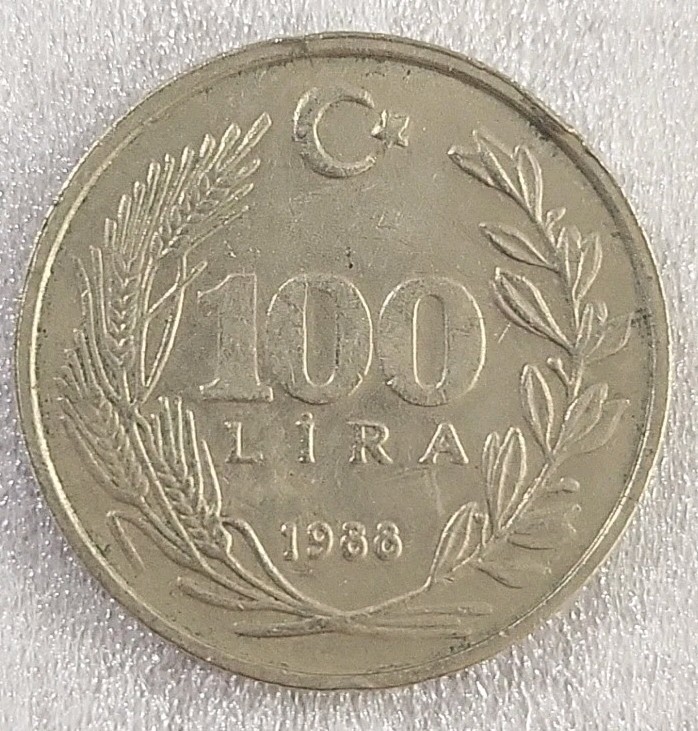 Turkey - 1988 - 100 Lira *C841