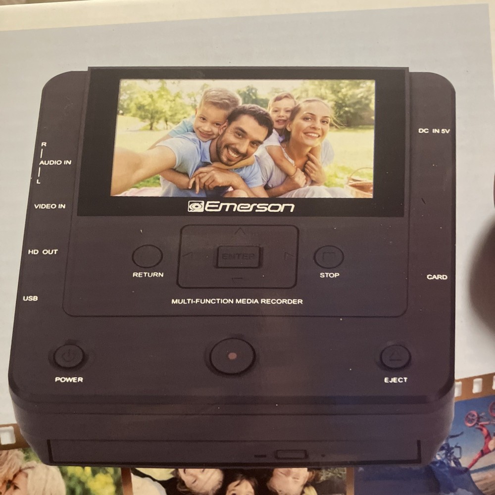 Emerson EMT-1200 Multi Function Media Recorder New In Box