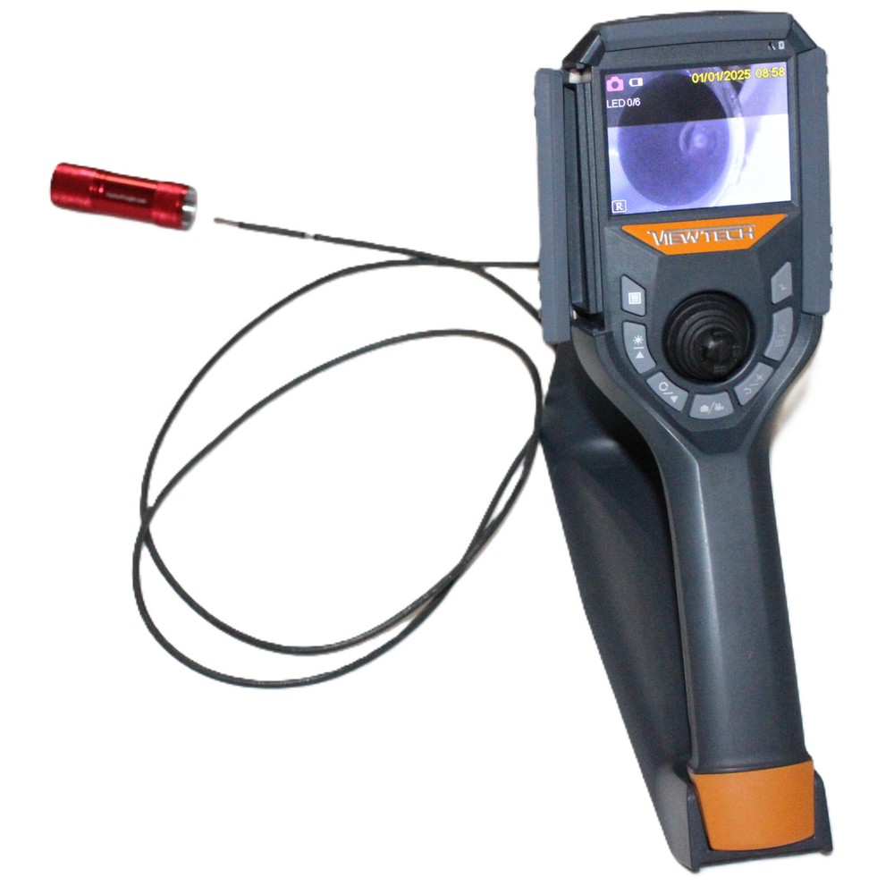VIEWTECH VJ-3 MECHANICAL ARTICULATING CAMERA VIDEOSCOPE BORESCOPE VJ3A-415FM