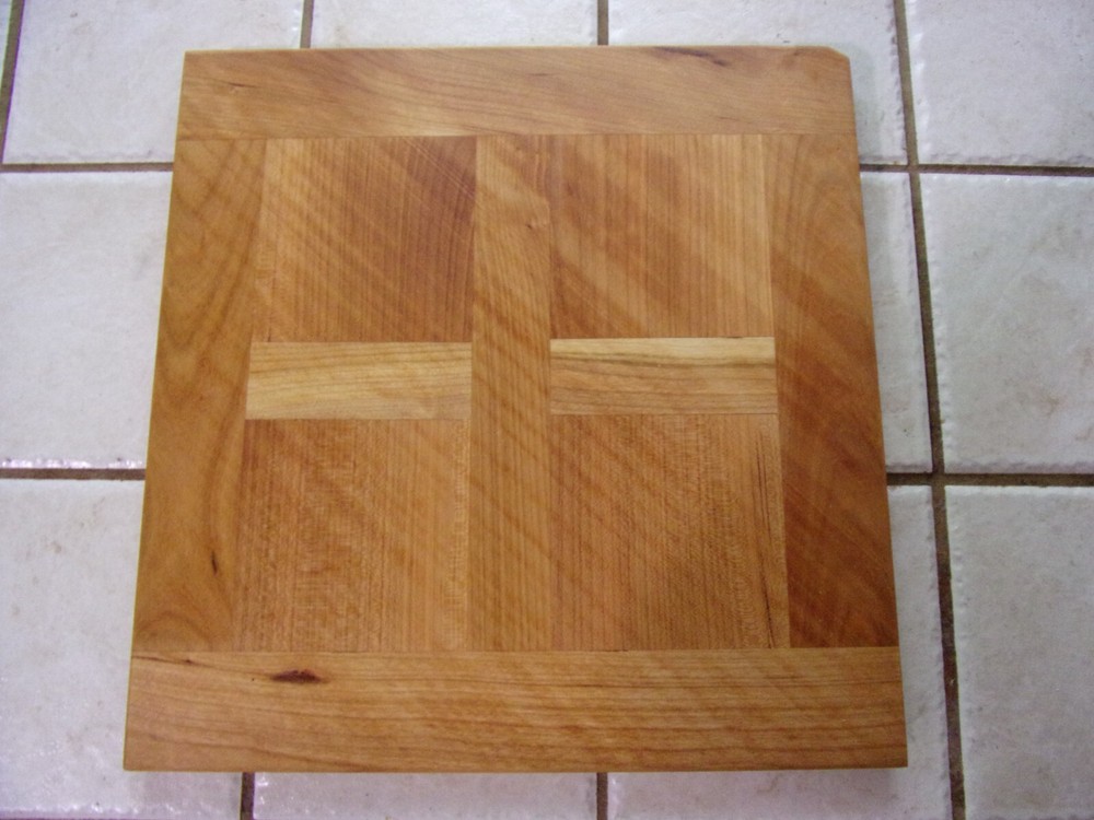 DECORATIVE CHARCUTERIE CUTTING BOARD SOLID CHERRY WEDDING CHRISTMAS HANDMADE