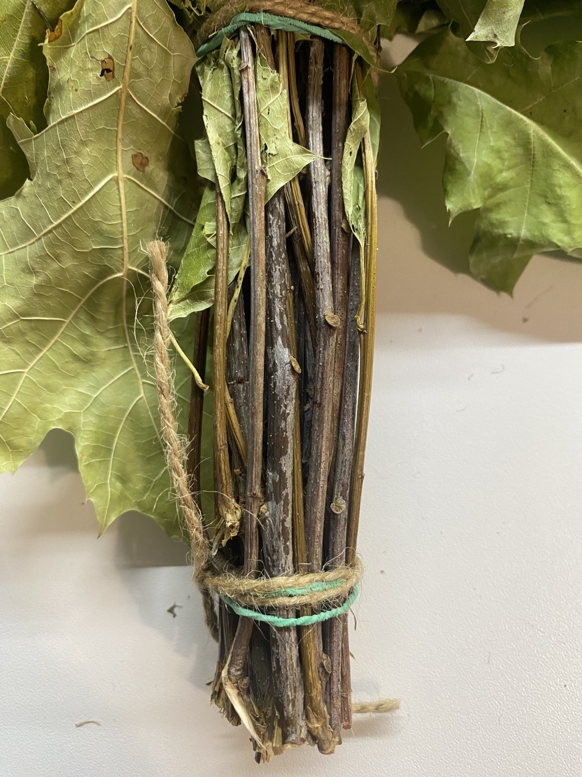 10 Oak with herbs lin brooms sauna banya venik Eiche whisks eco 2025 Ukrainian