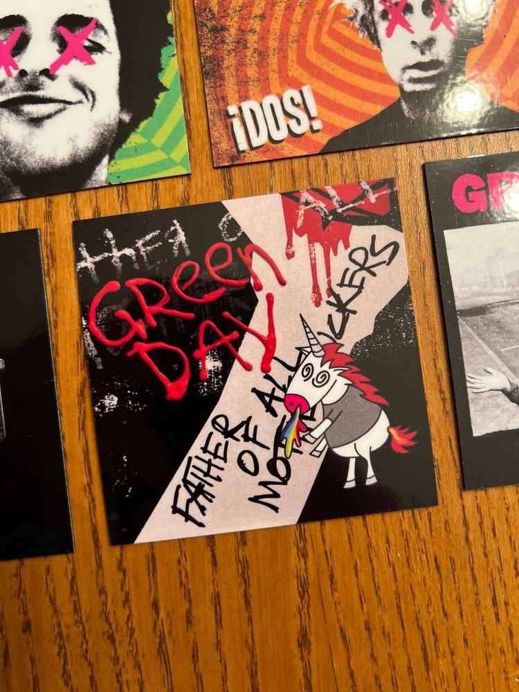Green Day fridge magnets
