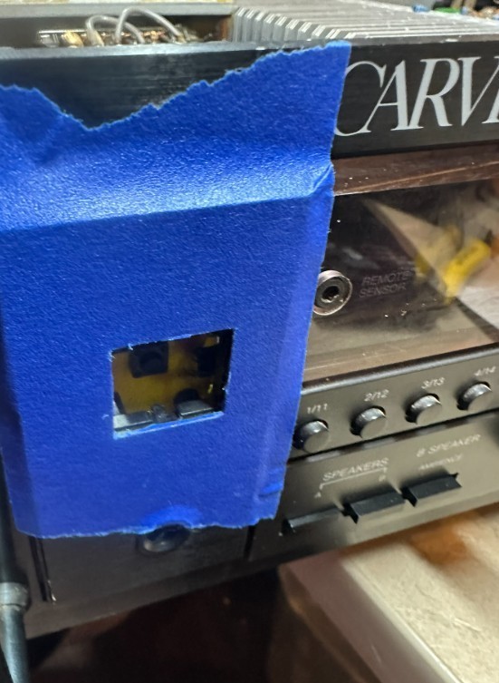 carver hr-752 Replacement re-design power button