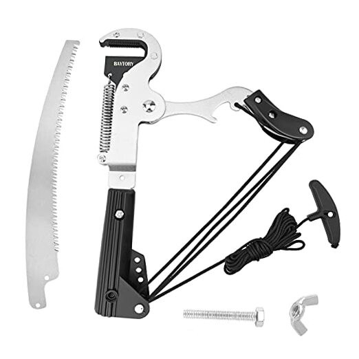 Extendable Tree Pruner Shears Head and Saw without Pole, High-Altitude 4