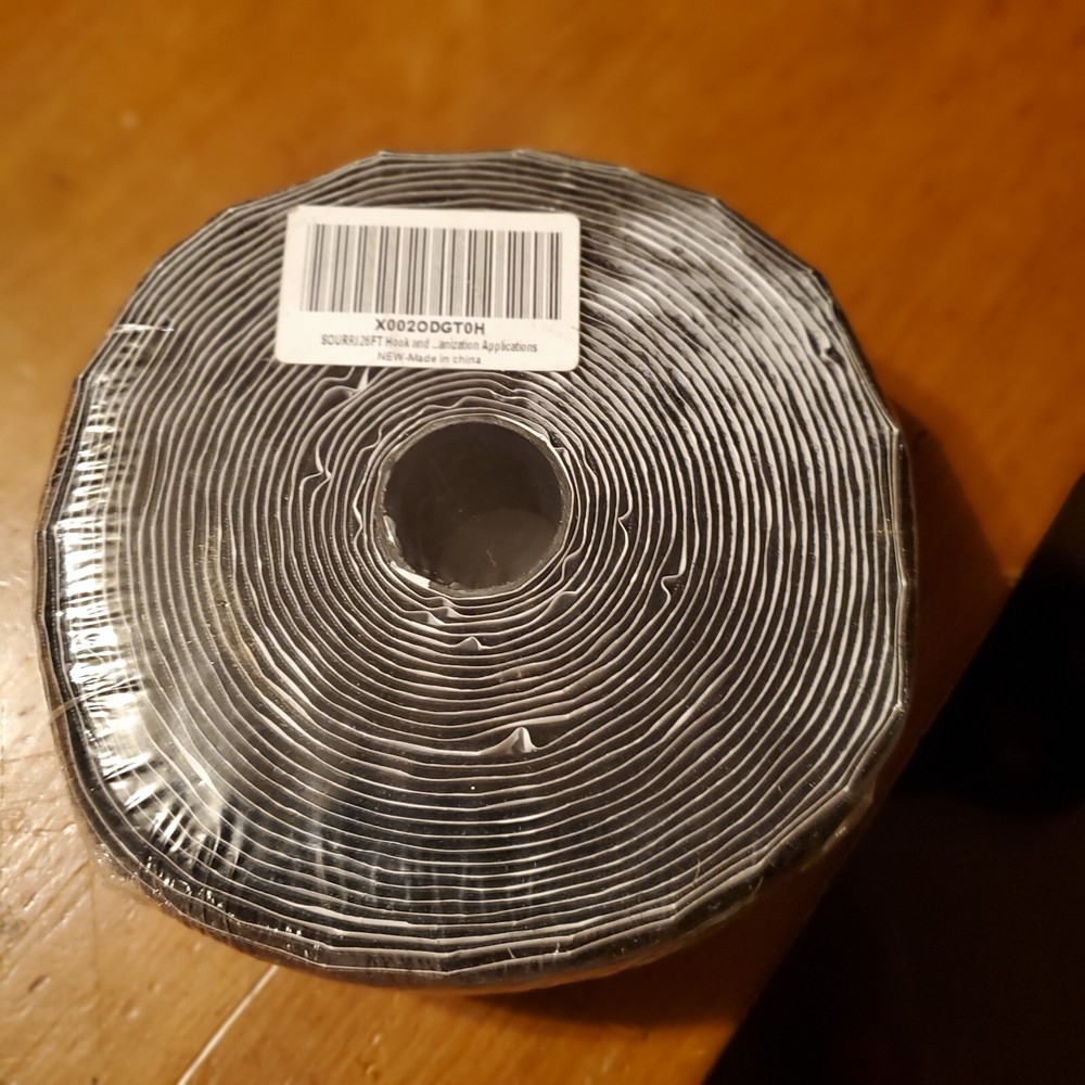 Sourri 1x26’ Sticky Back Hook & Loop Tape Roll