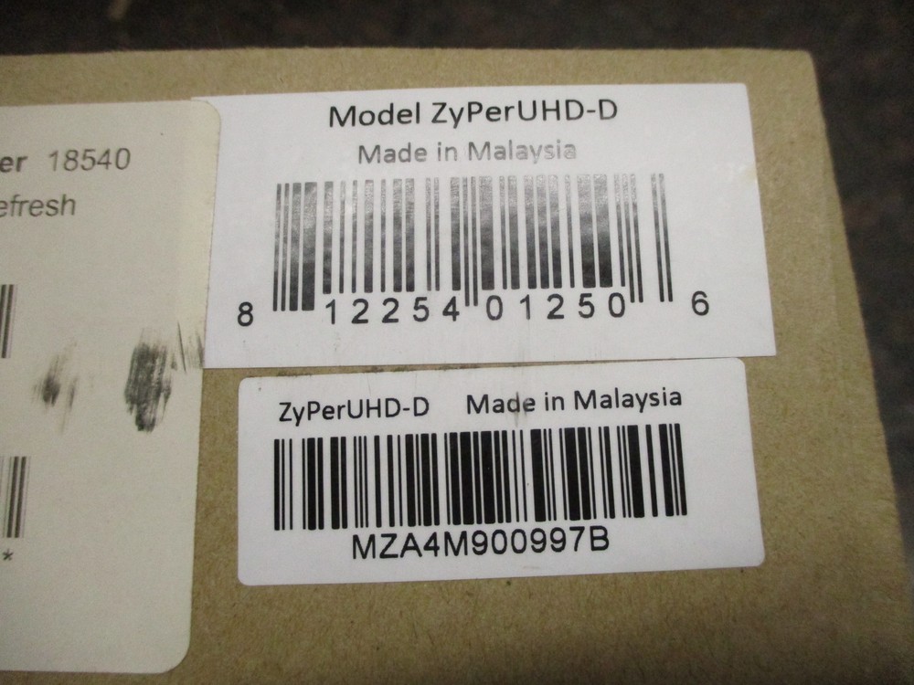 NEW ZeeVee ZyPerUHD-D ,4K Over IP Digital Video Distribution Decoder Complete