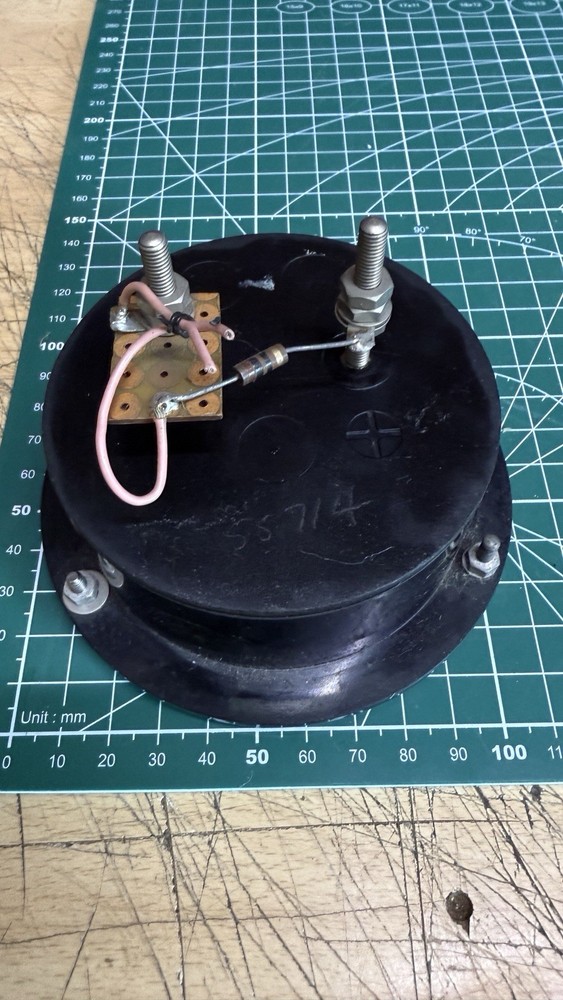 VINTAGE FERRANTI MICRO AMMETER - BRITISH