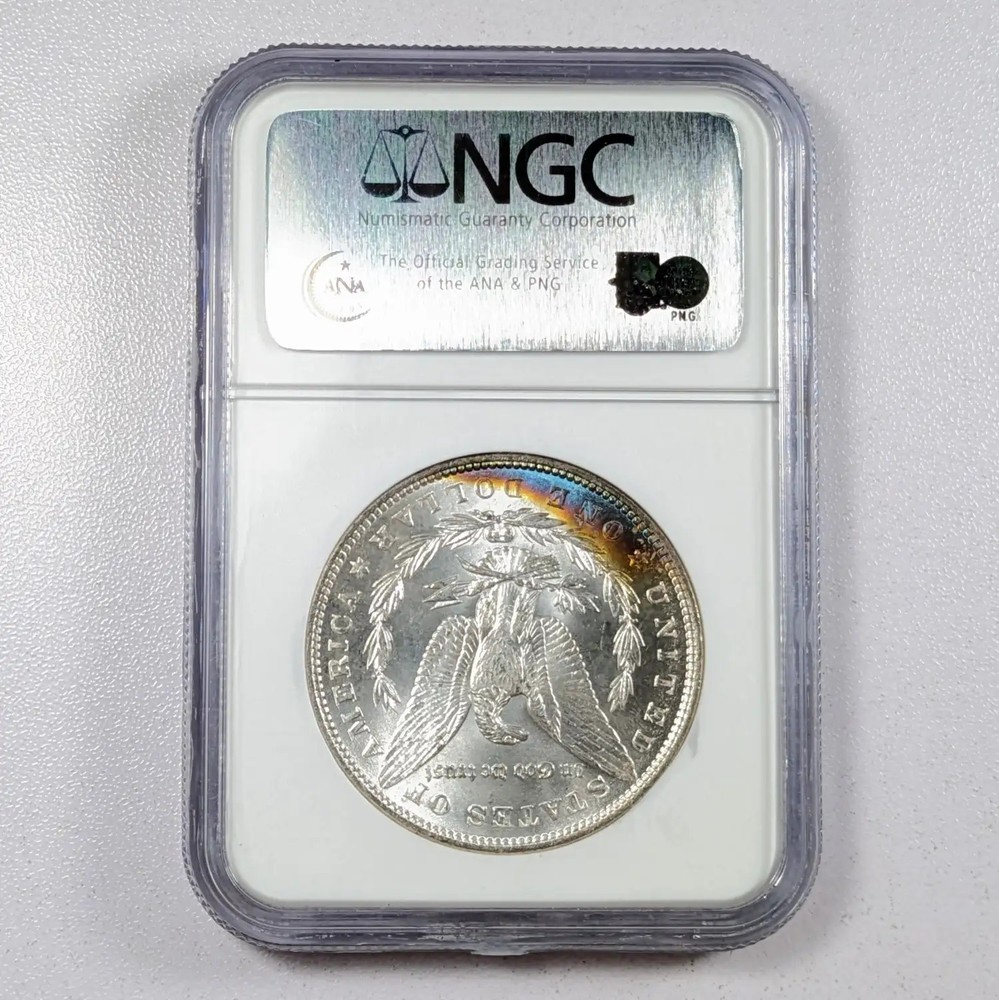 1886 Morgan Silver Dollar NGC MS-63