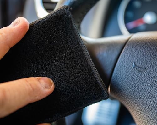 Double-Sided Scrub Pad, Interior Car Cleaning, Effective on Dashboards, Center