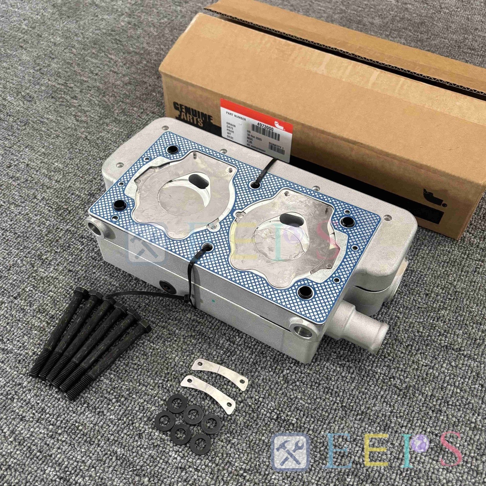 OEM Air Brake Compressor Cylinder Head Fit For Cummins / 9115150030/ 9115150070