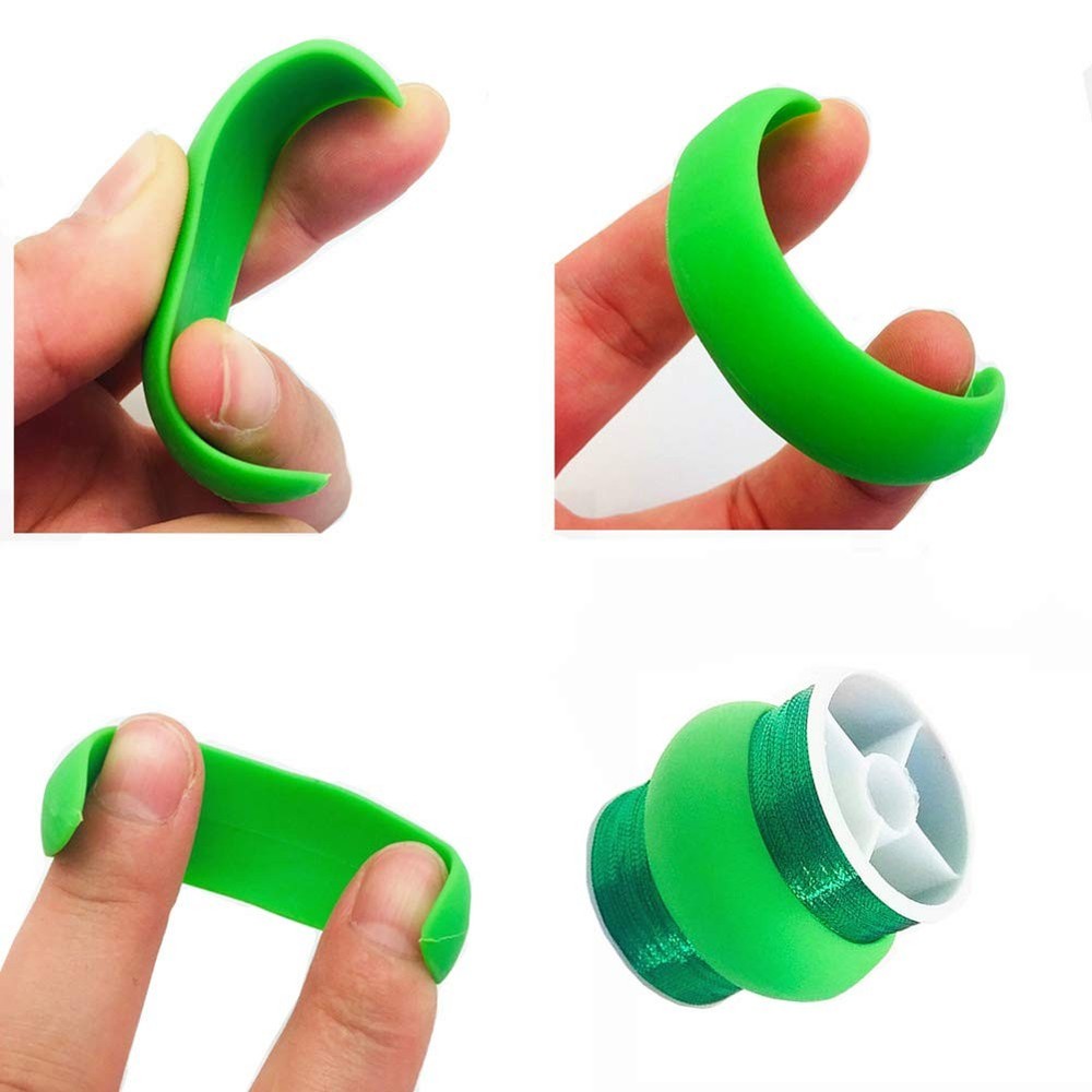 100pcs Thread Spool Savers - Prevent Thread Tails from Unwinding for Sewing a...