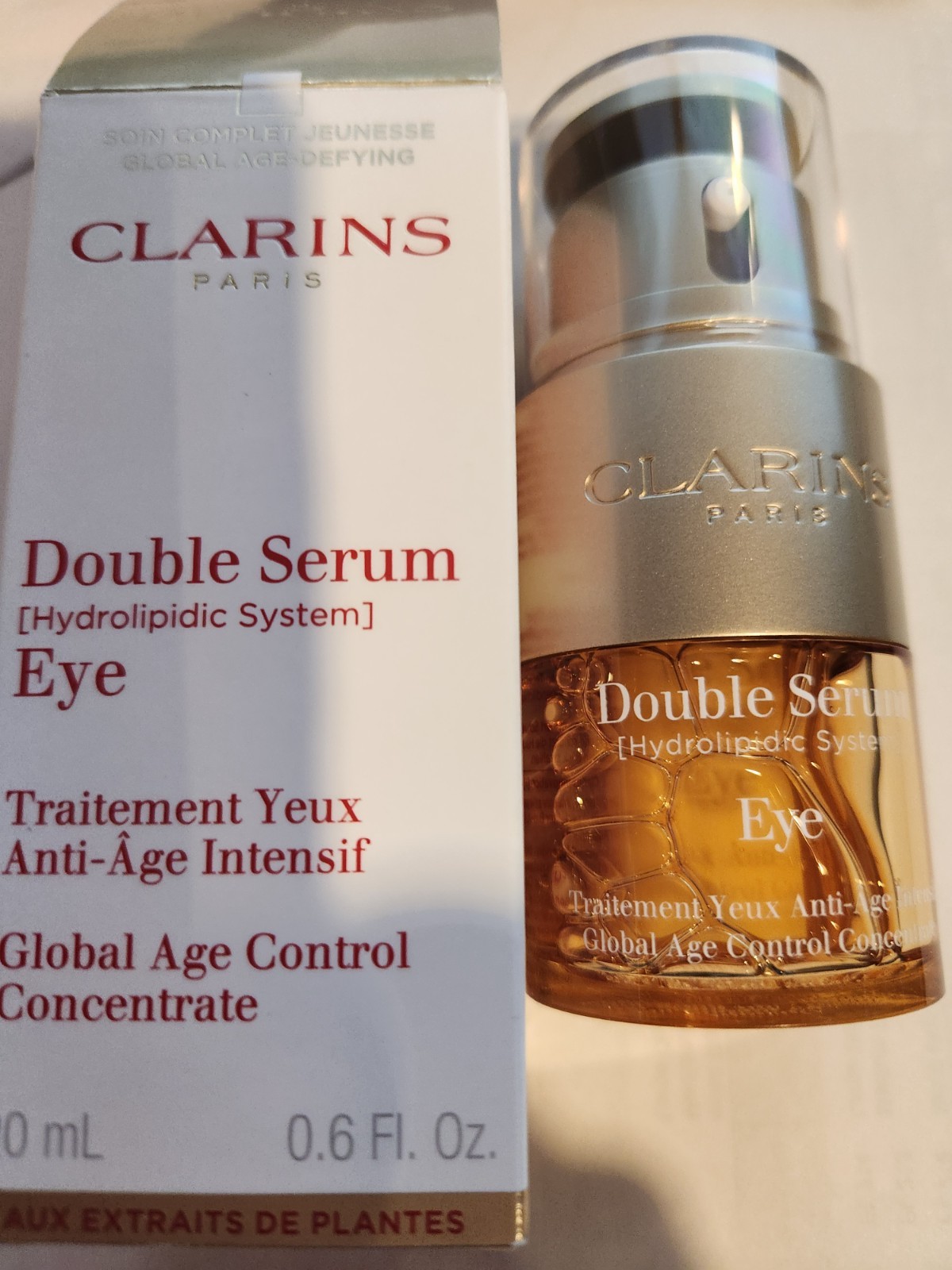 Double Serum Eye Global Age Control Concentrate 0.6 oz Skin Care