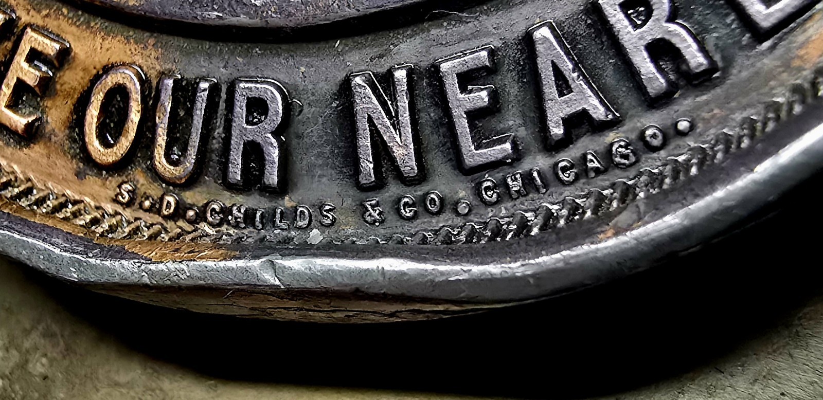 S.D. CHILD'S Chicago Antique Western Electric Company Dynamo Advertising