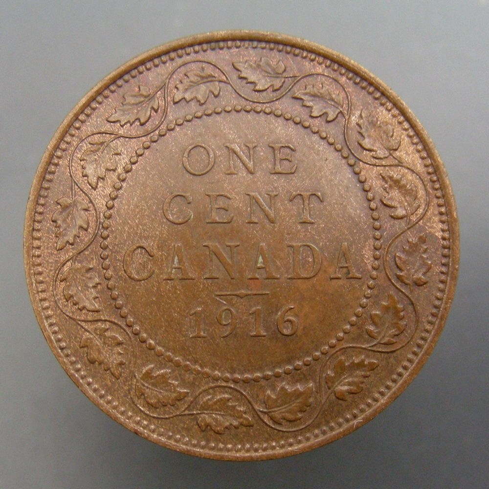 Canada George V Large Cent 1916
