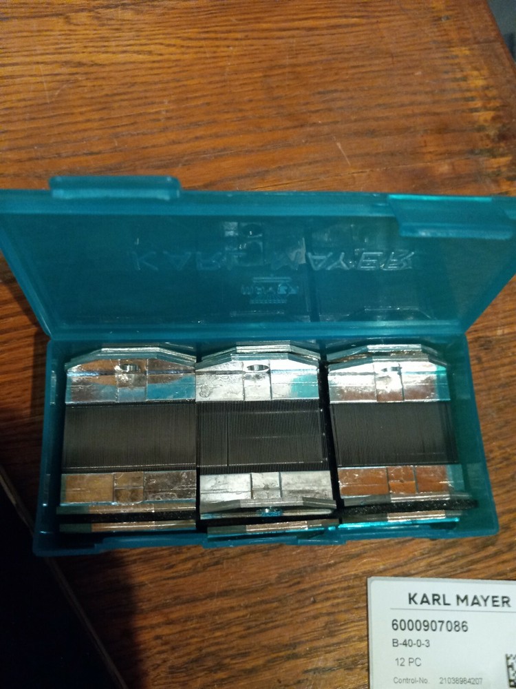 Karl Mayer Warp Knitting Machine Needles B-40-0-3