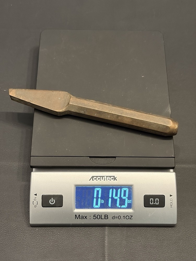 AMPCO C11 BeCu Non Sparking Beryllium Copper Chisel Drift Punch 7.5”