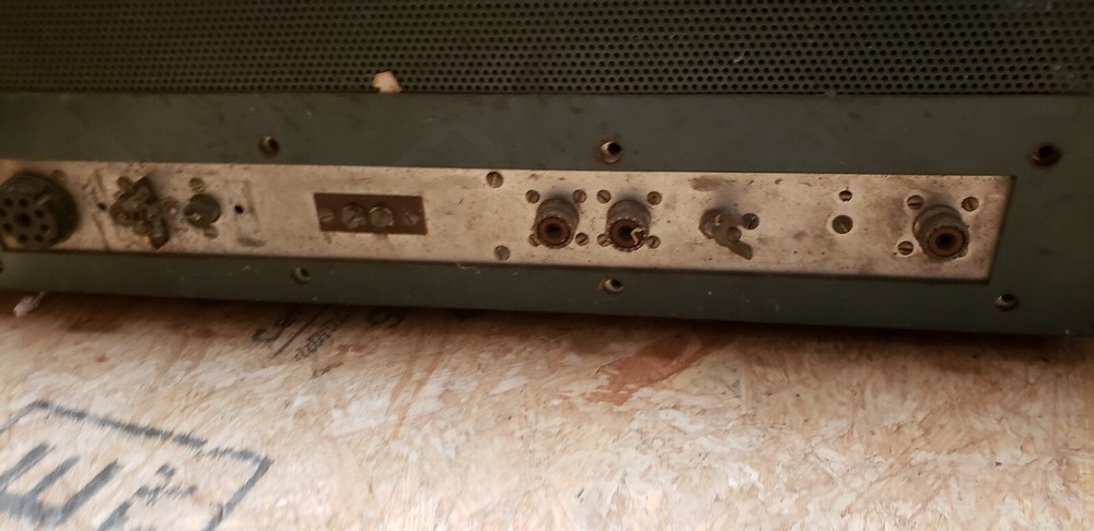 Heathkit TX-1 vacumn tube transmitter, Atlanta, Untested