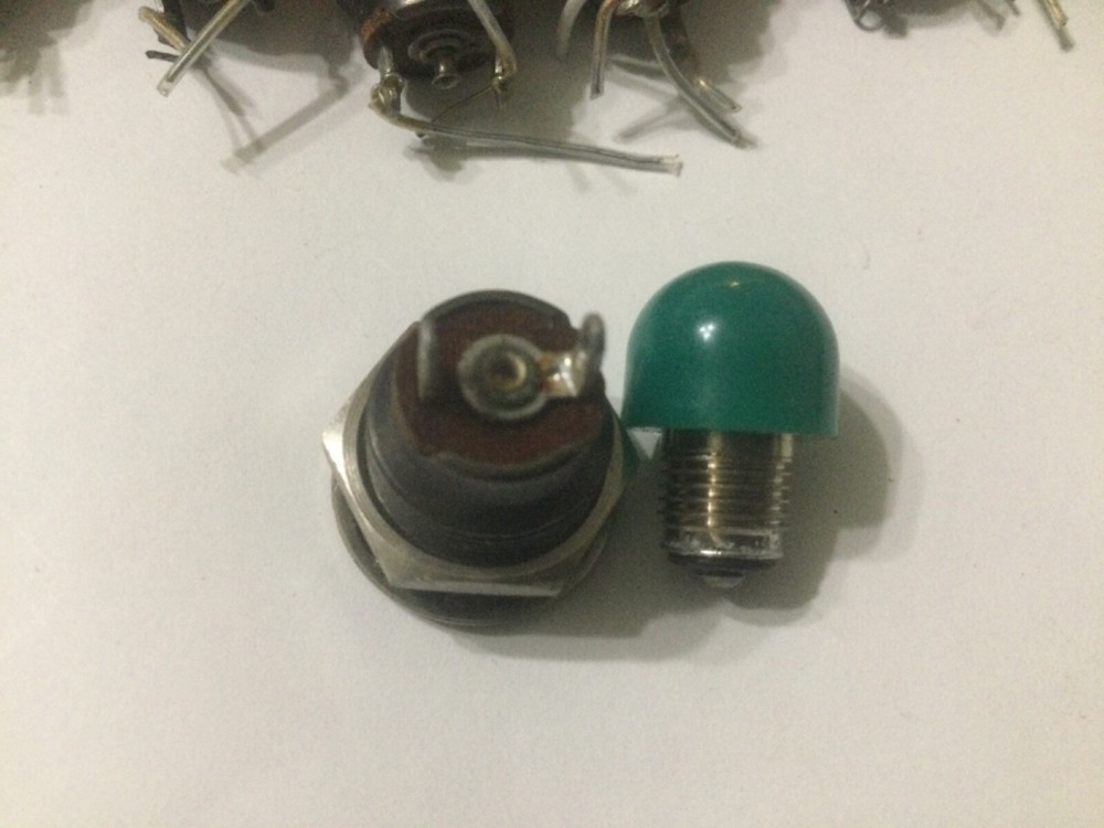 10 Vintage Indicator Panel Lights for Ampex, Altec and RCA Pannels.