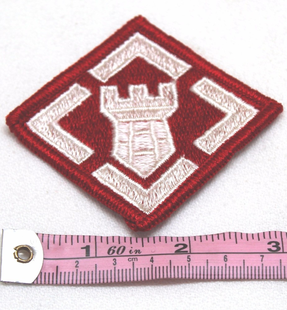 US 20th Engineer Brigade Patch full color embroidered each P5075