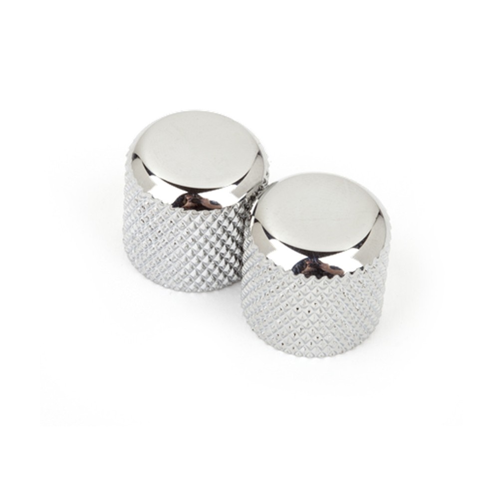 Fender Telecaster/Precision Bass Dome Knobs in Chrome
