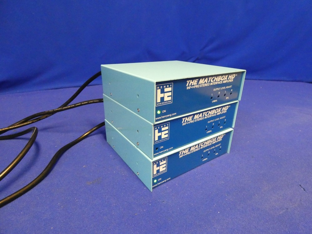 Henry Engineering The Matchbox HD IHF Pro Stereo Interface Amplifier